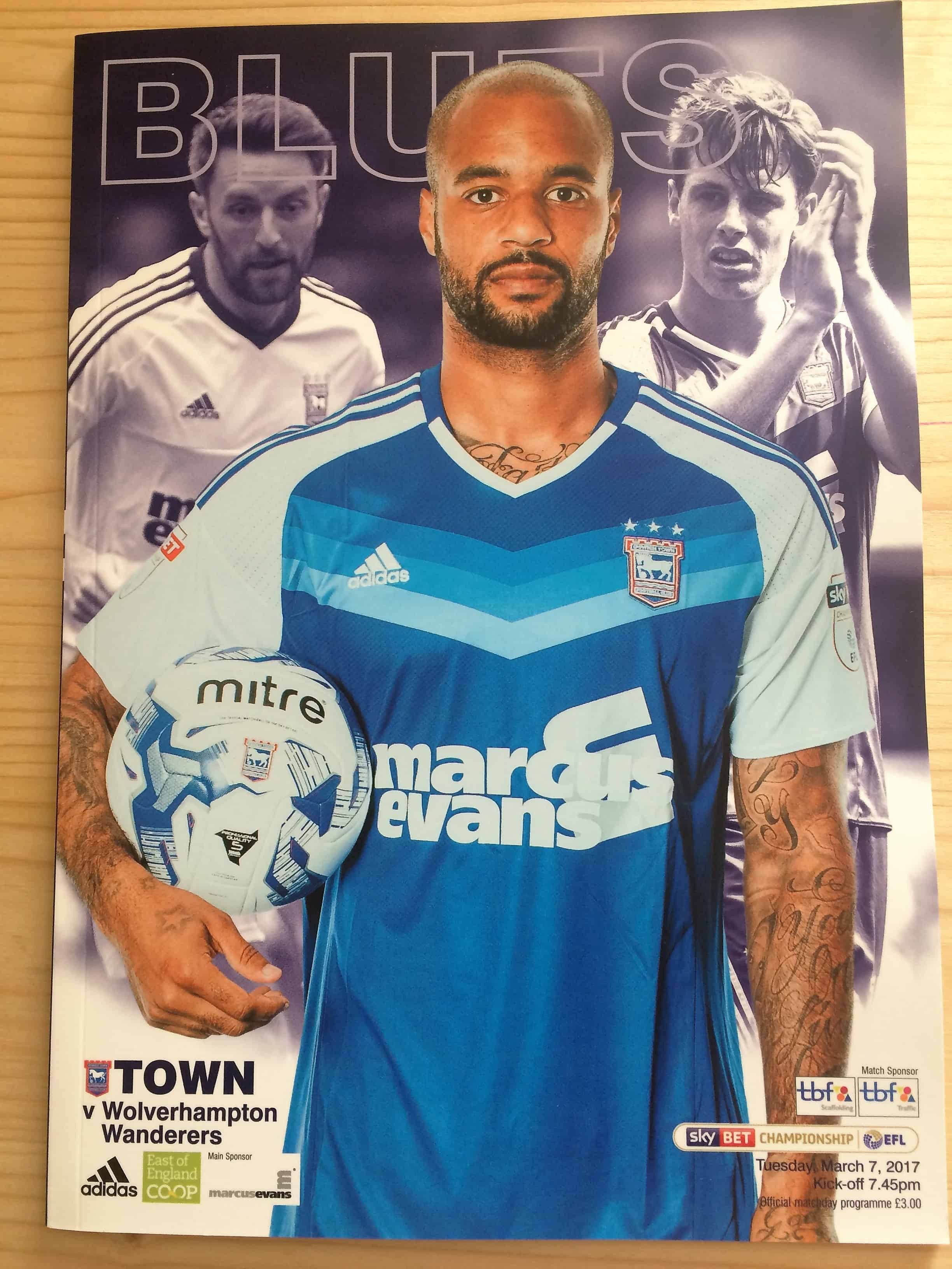 Ipswich Town FC v Wolverhampton Wanderers FC